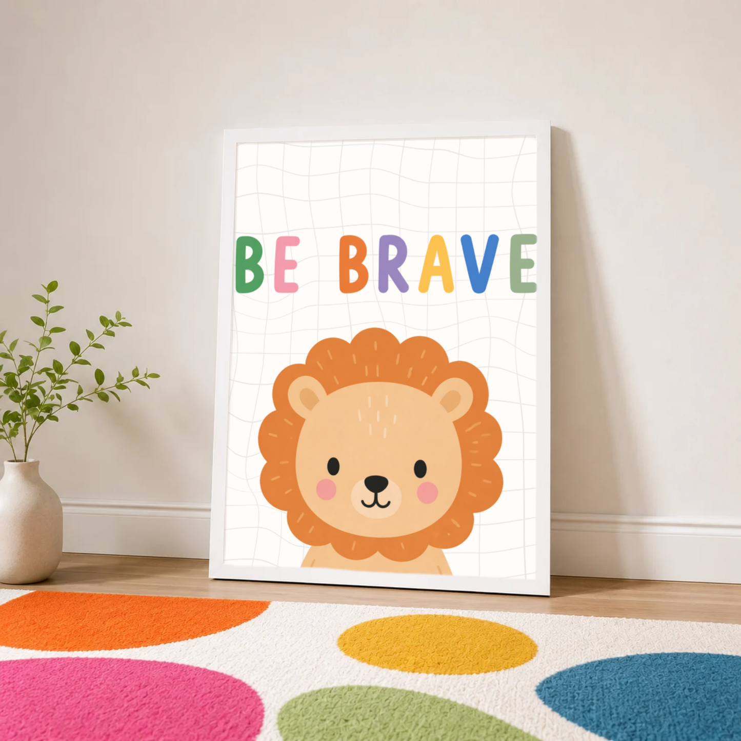 Be Brave Little Lion