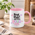 Read The Mug Take The Hint – Funny Rude Mug