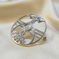 Silver Fancy Brooch - 1026S