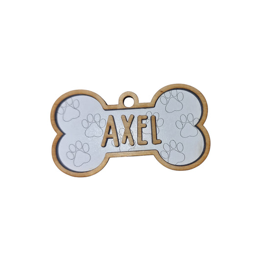 Personalised Bone - Laser cut and Engraved Decoration