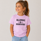 Allergic to Mornings Kids T-Shirt