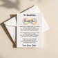 Personalised Neurodiversity Teacher/TA Appreciation Card