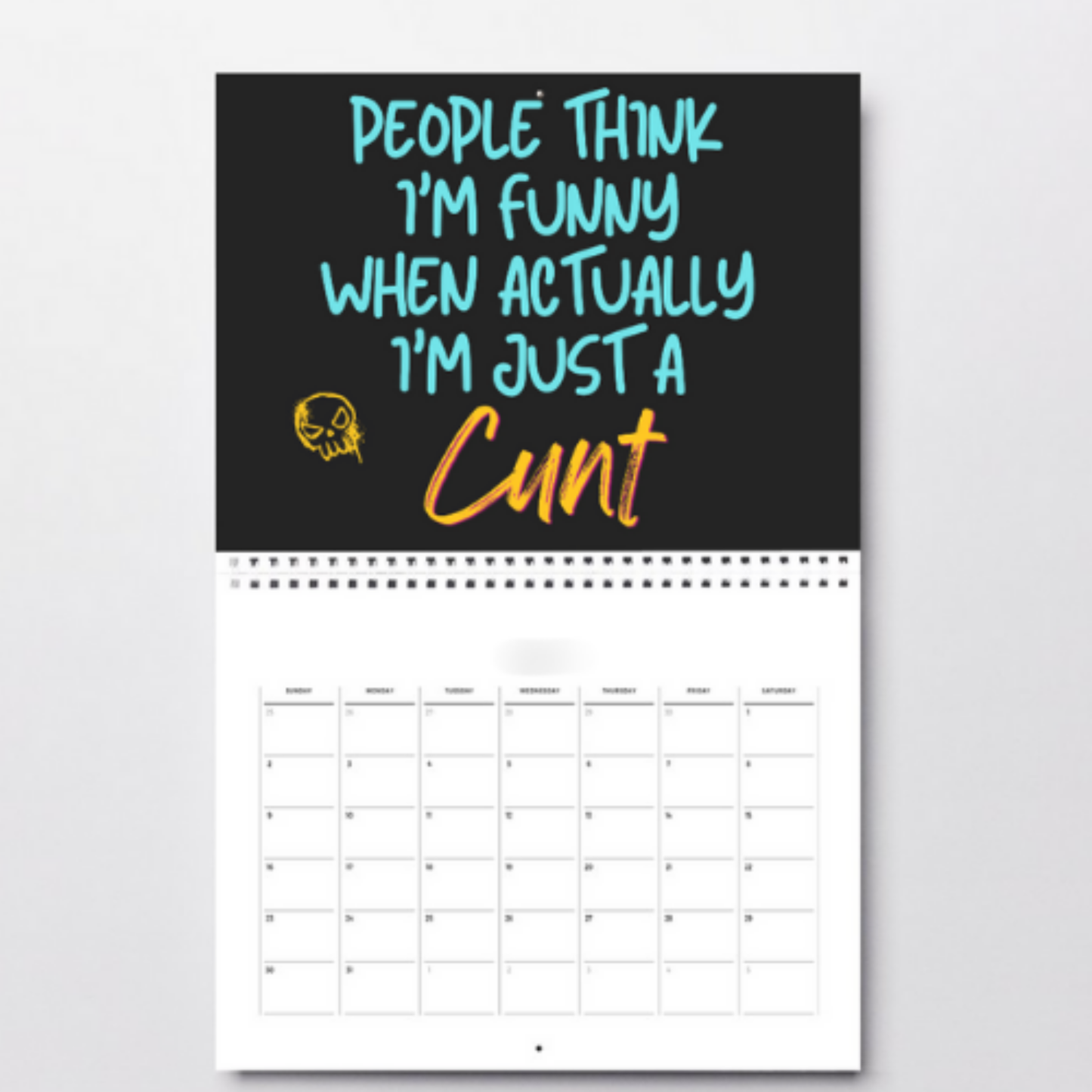 2026 Swearword Wall Calendar
