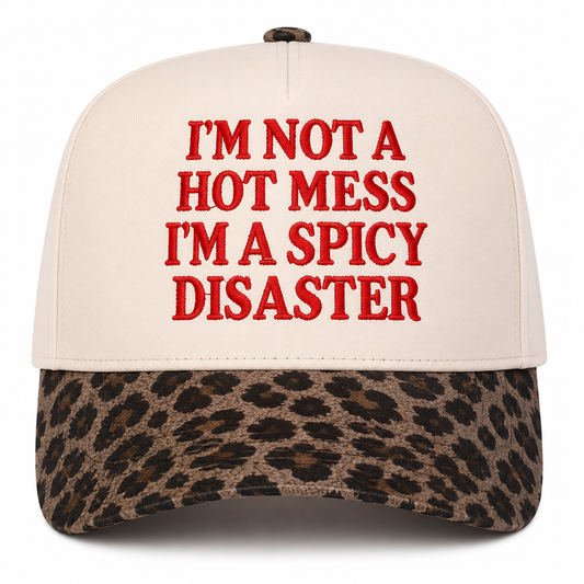Spicy Disaster Embroidered Cap