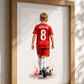 Personalised Watercolour Player