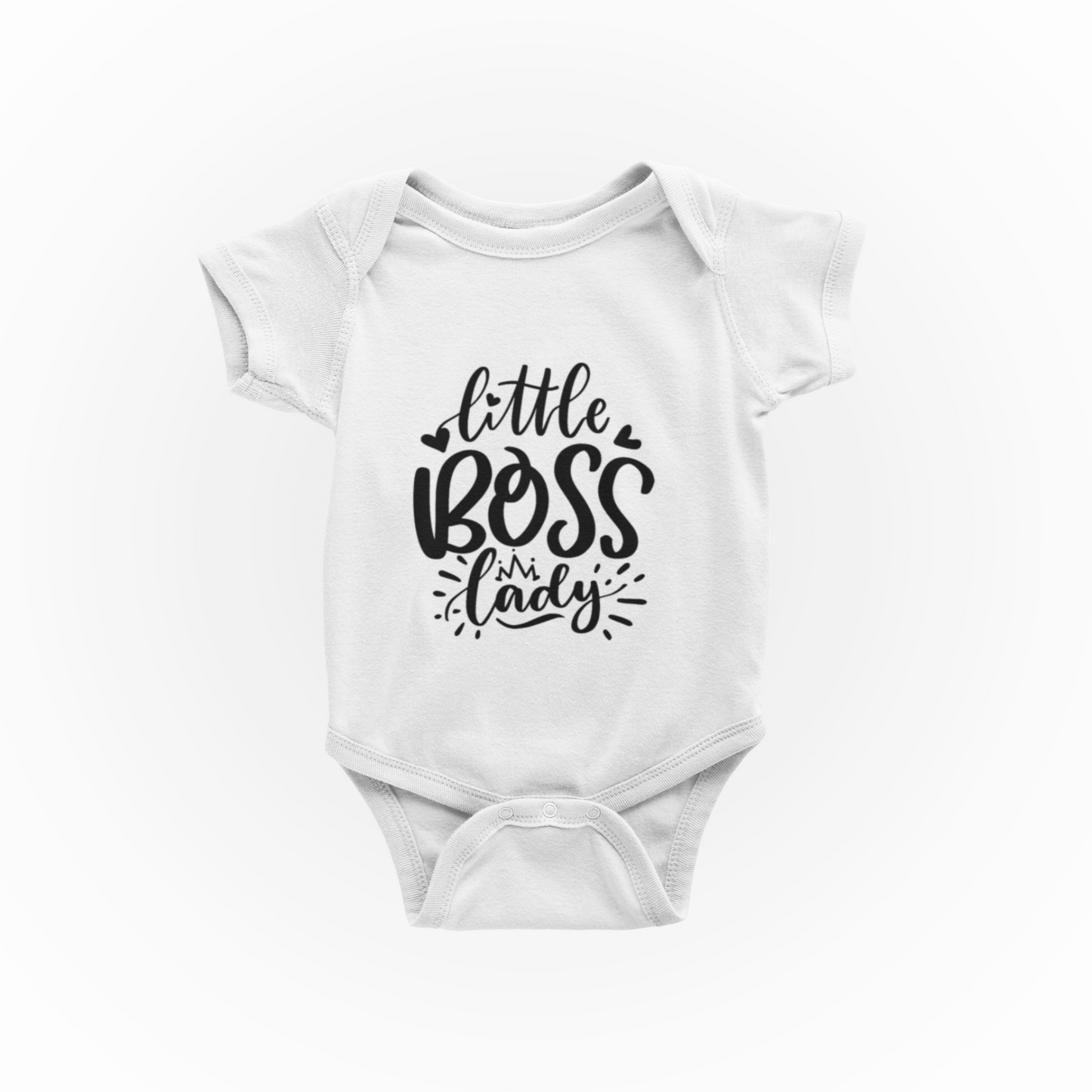 Little Boss Lady Girls - Baby Vest