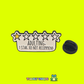 Adulting 1 star, do not recommend - Pin Badge