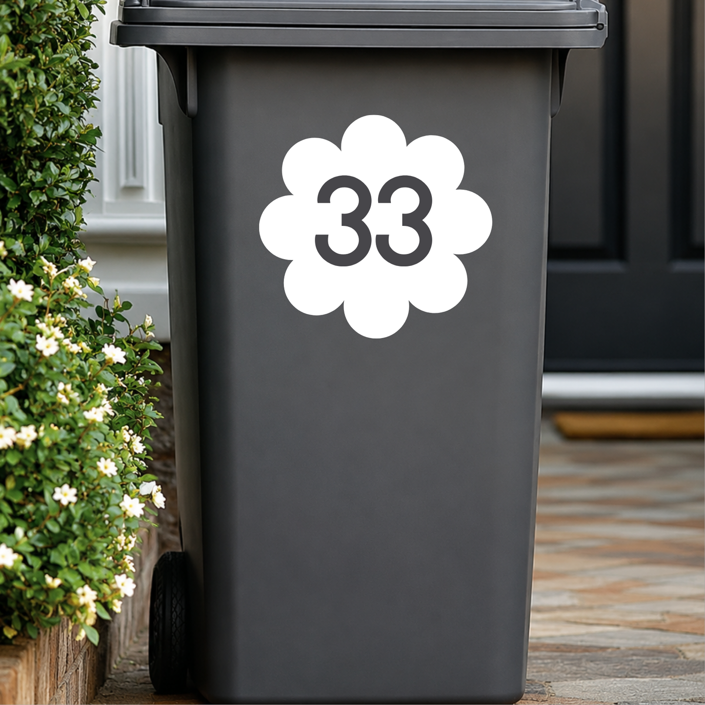 Daisy - Wheelie Bin Sticker