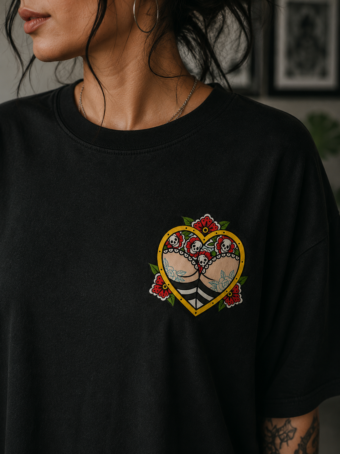 Thick Thighs Thin Patience - Oversized T-Shirt