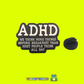 ADHD we think more things... - Pin Badge