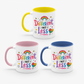 Different Not Less - 11oz Coloured Mug