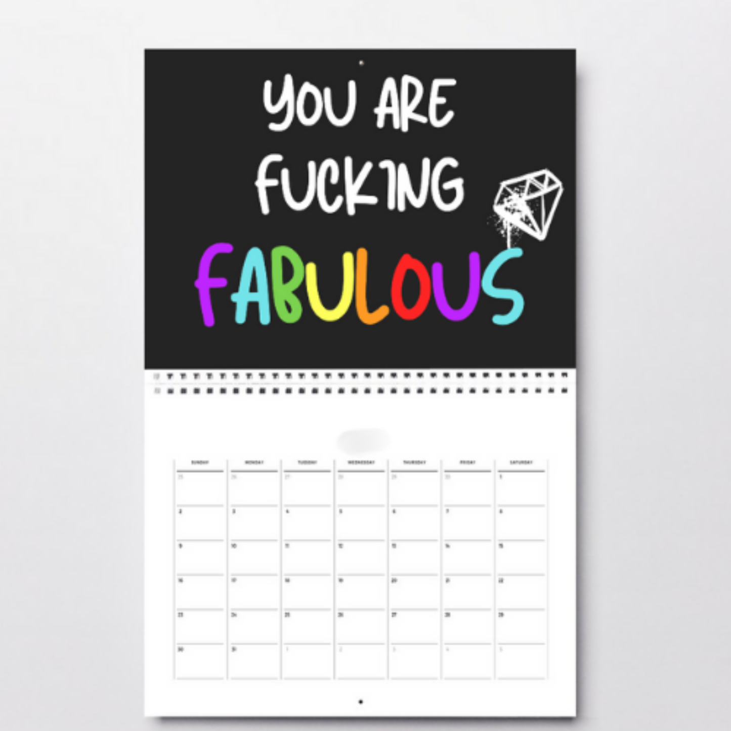 2026 Swearword Wall Calendar