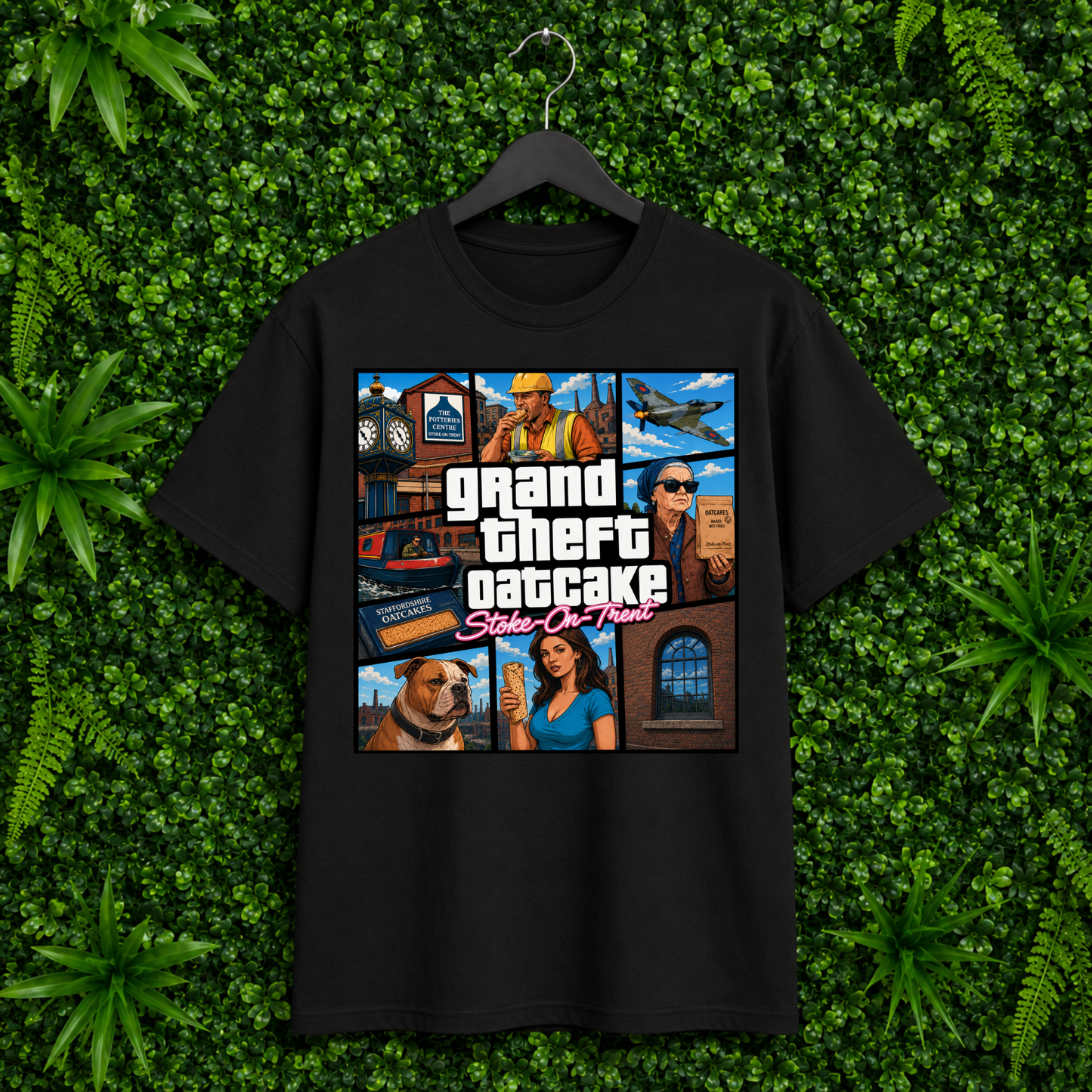 Grand Theft Oatcake - T-Shirt