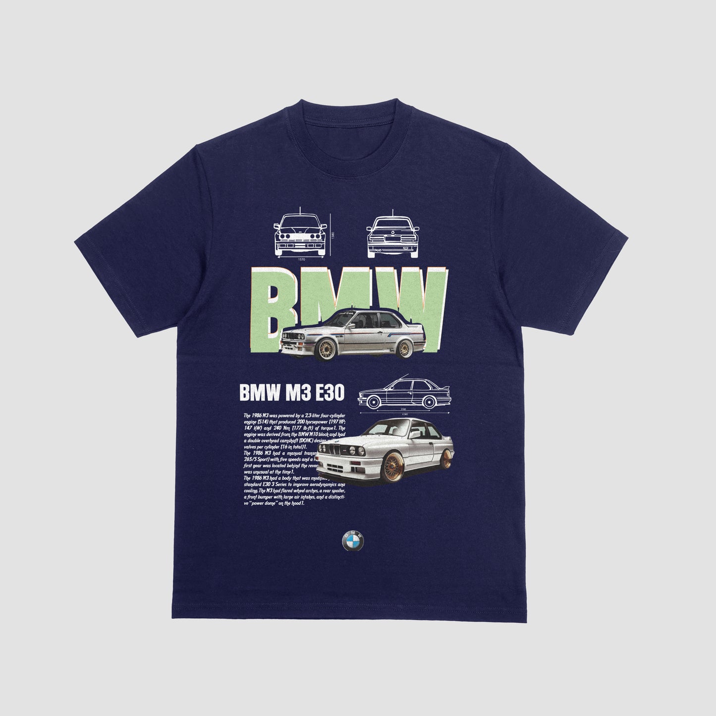 BMW M3 E30 - Tee