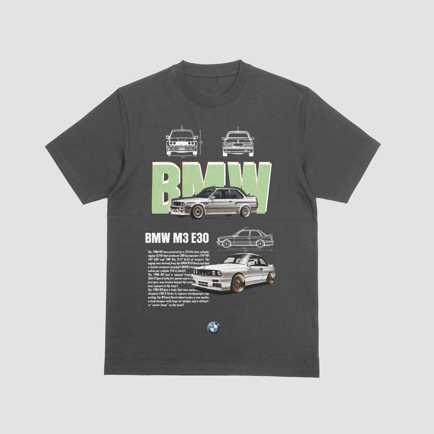 BMW M3 E30 - Tee