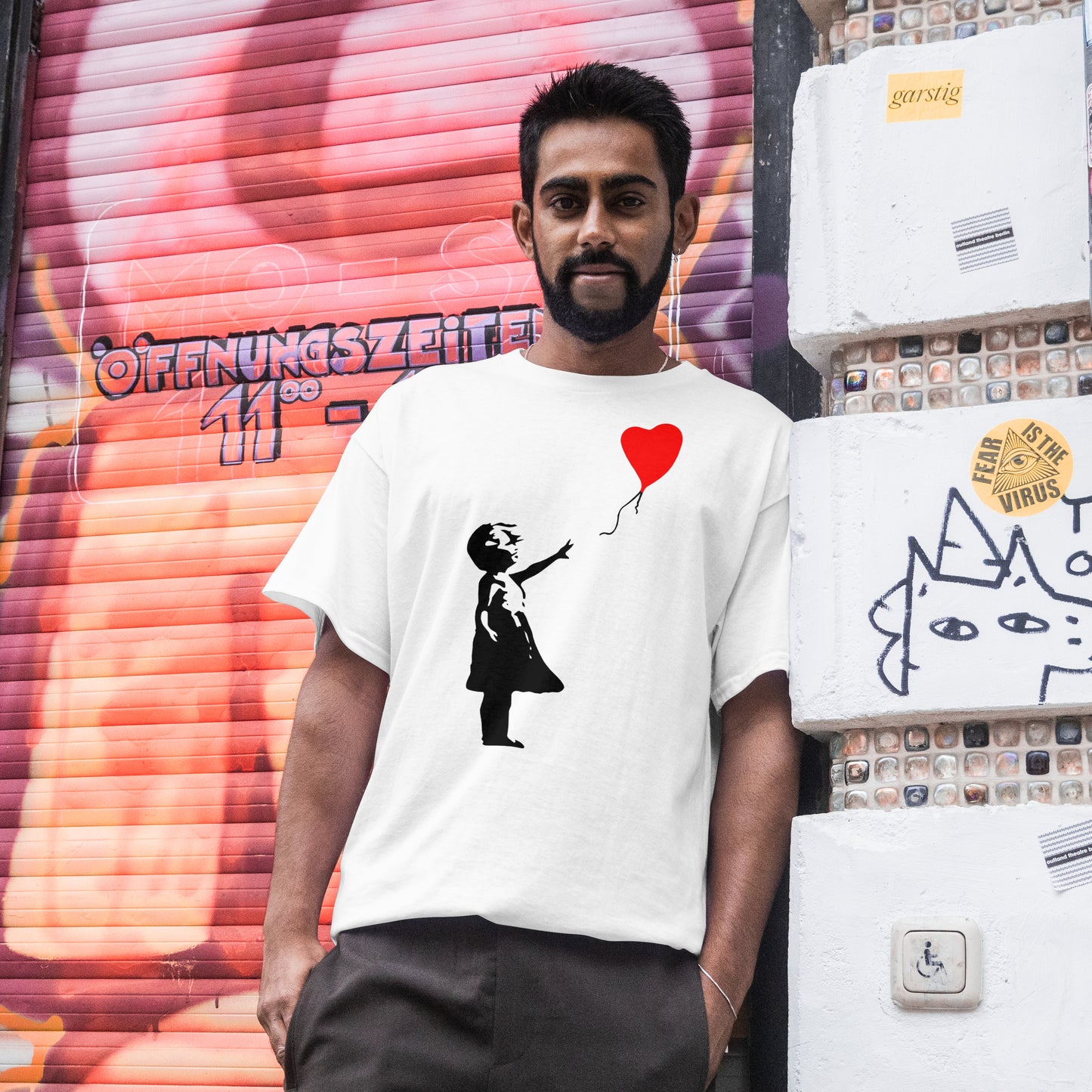 Girl with Balloon - Tee