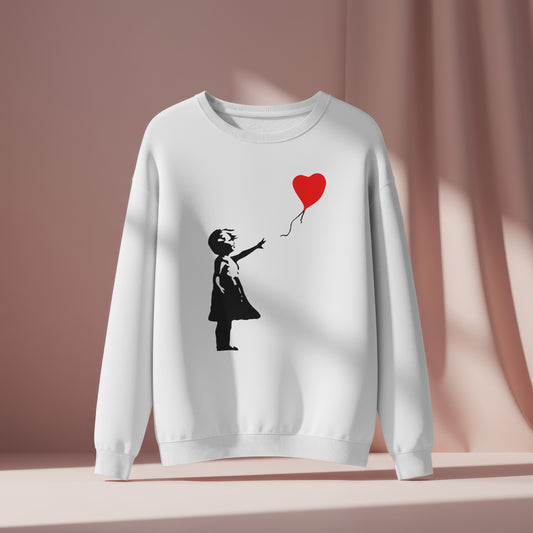 Girl with Balloon - Sweatshirt