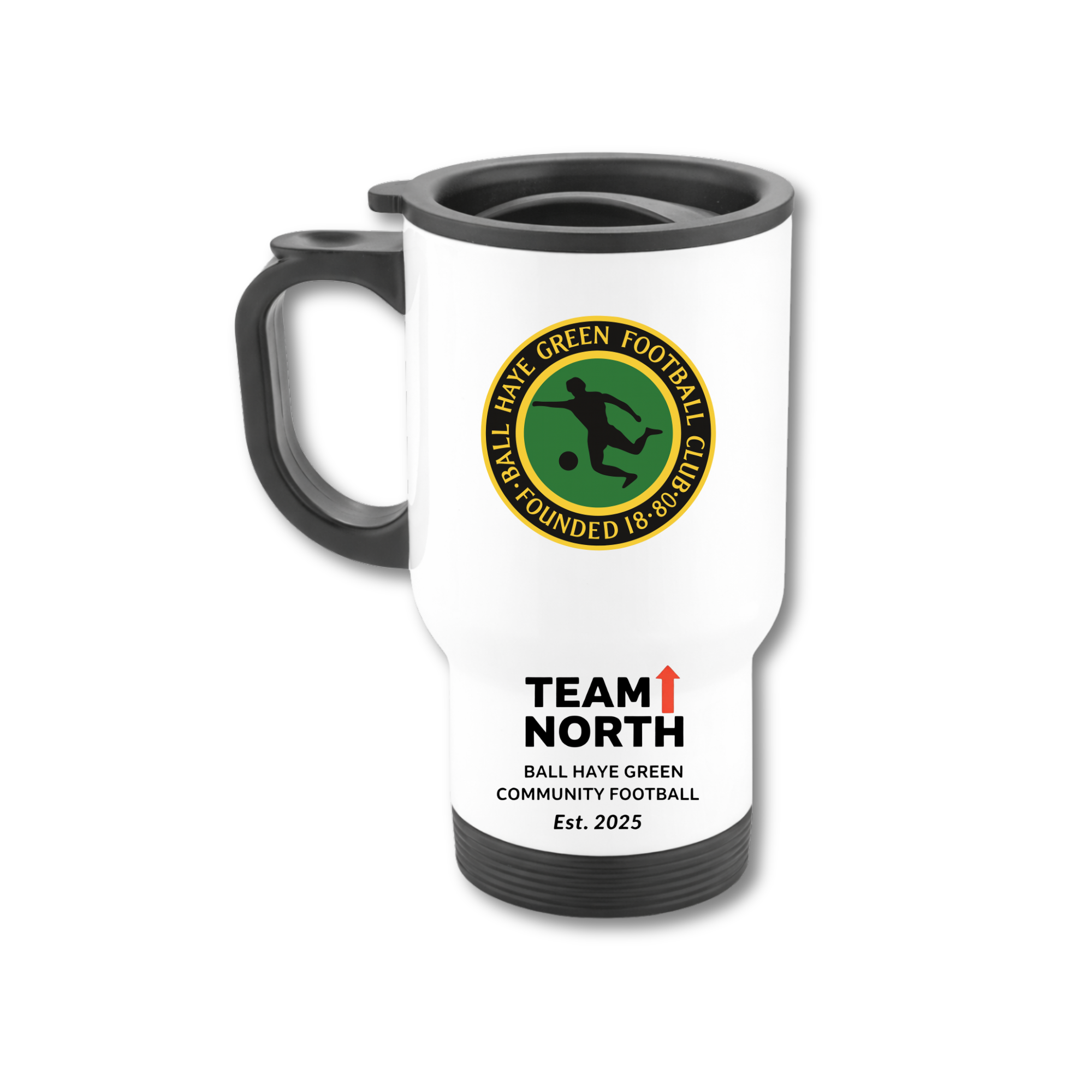 Ball Haye Green Team North - Travel Mug