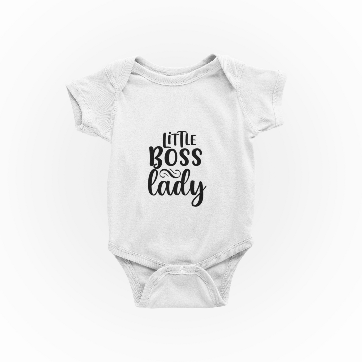 Little Boss Lady Girls - Baby Vest