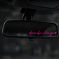 Drive Safe I Love You - Vinyl Decal