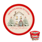 Christmas Chocolate Tub Label - From our house to yours