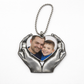Personalised Heart in Hands Pendant