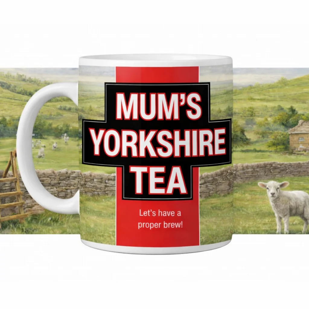 Personalised Yorkshire Tea - 11oz Ceramic Mug