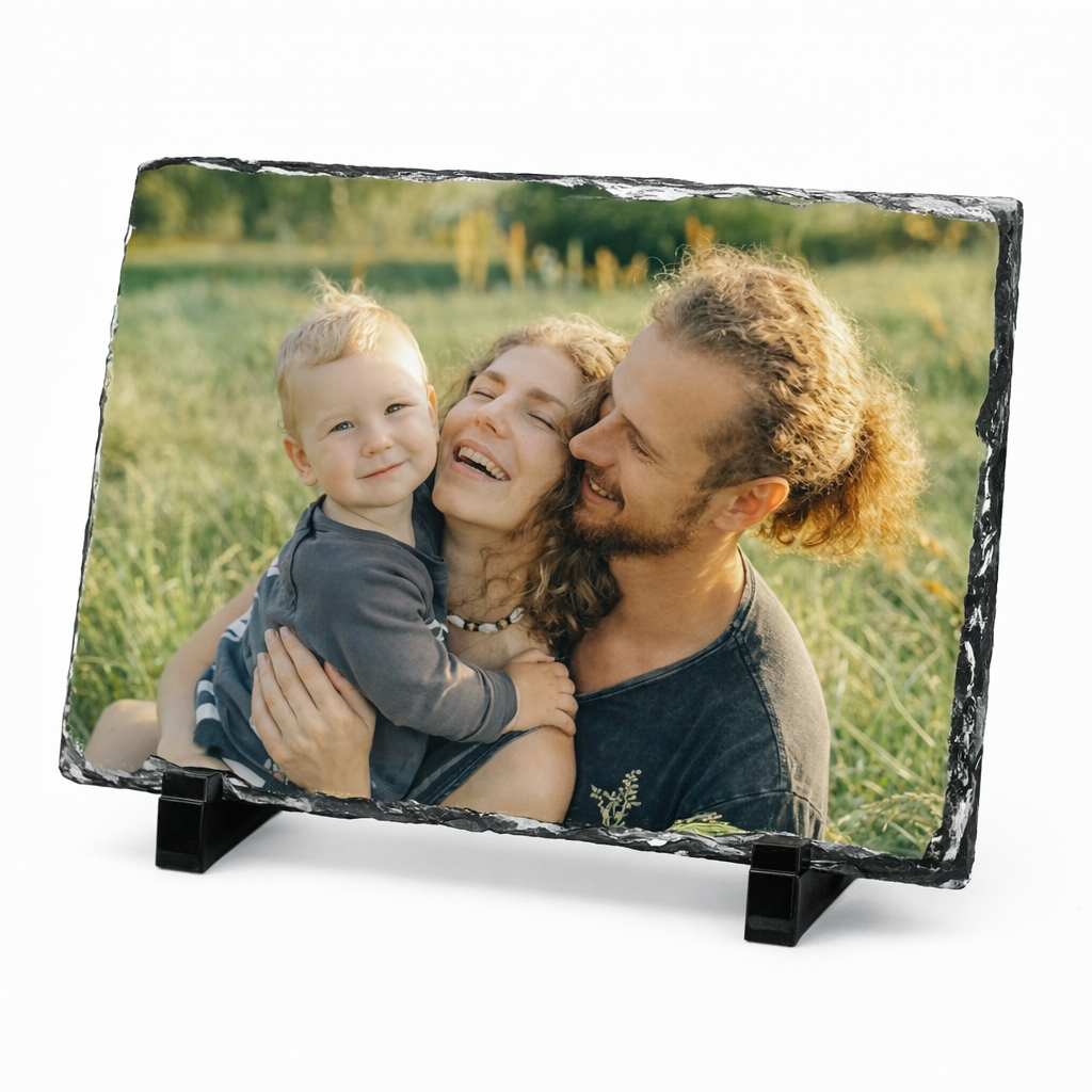 20 x 30cm Rectangle Gloss Rock Slate