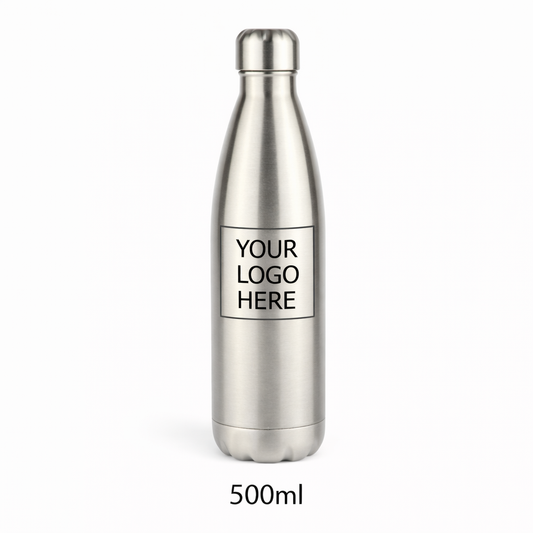 Water Bottle 500ml Tapered Steel