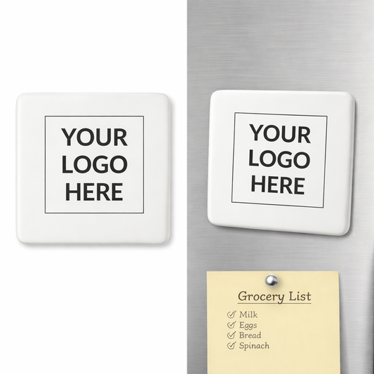 Fridge Magnet Ceramic Square