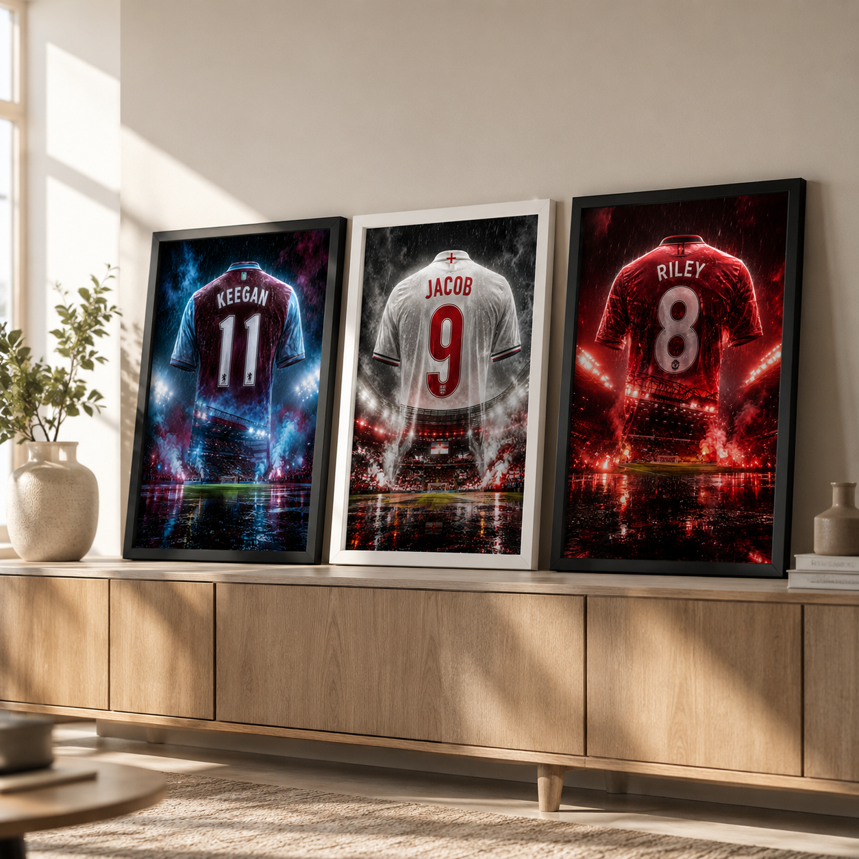 Personalised Football Shirt Art