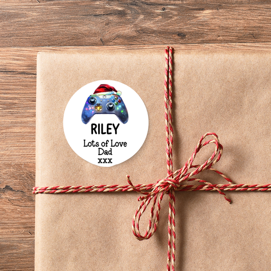 24 Personalised Gift Stickers - Xbox