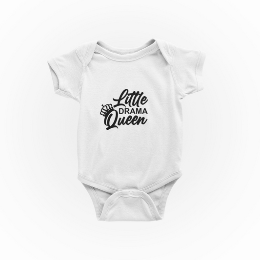 Little Drama Queen Girls - Baby Vest