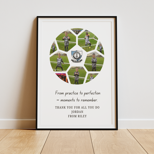 Football Coach - Personalised Print