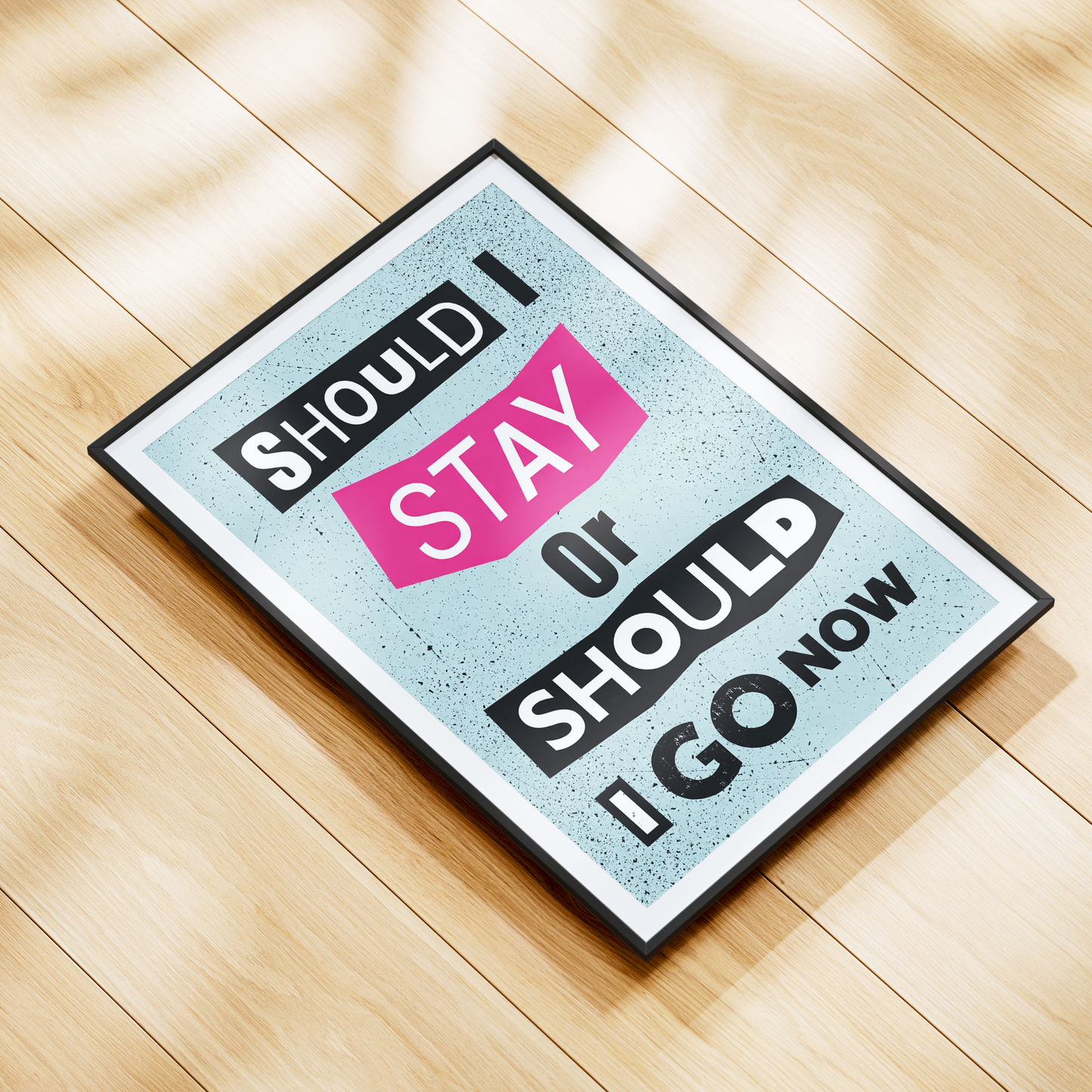 Should I stay or should I go now