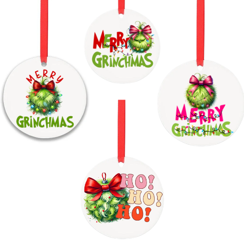Merry Grinchmas Baubles