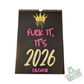 2026 Swearword Wall Calendar