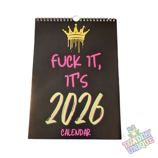 2026 Swearword Wall Calendar