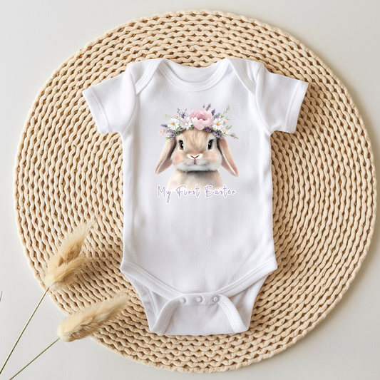 First Easter Bunny Baby Vest