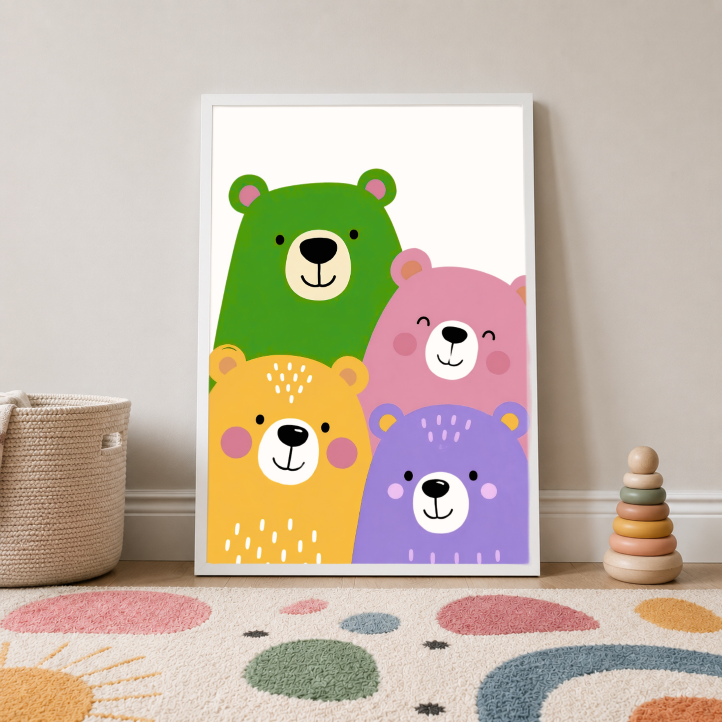 4 little bears