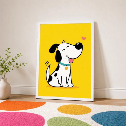 Loving pup