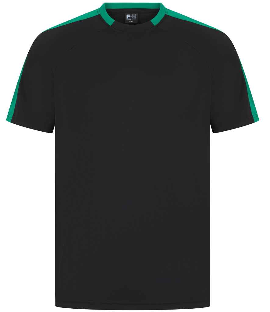 LV290 Black/Emerald Front