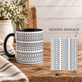 Hidden Message Fuck This Shit Mug – Funny 11oz Ceramic Mug