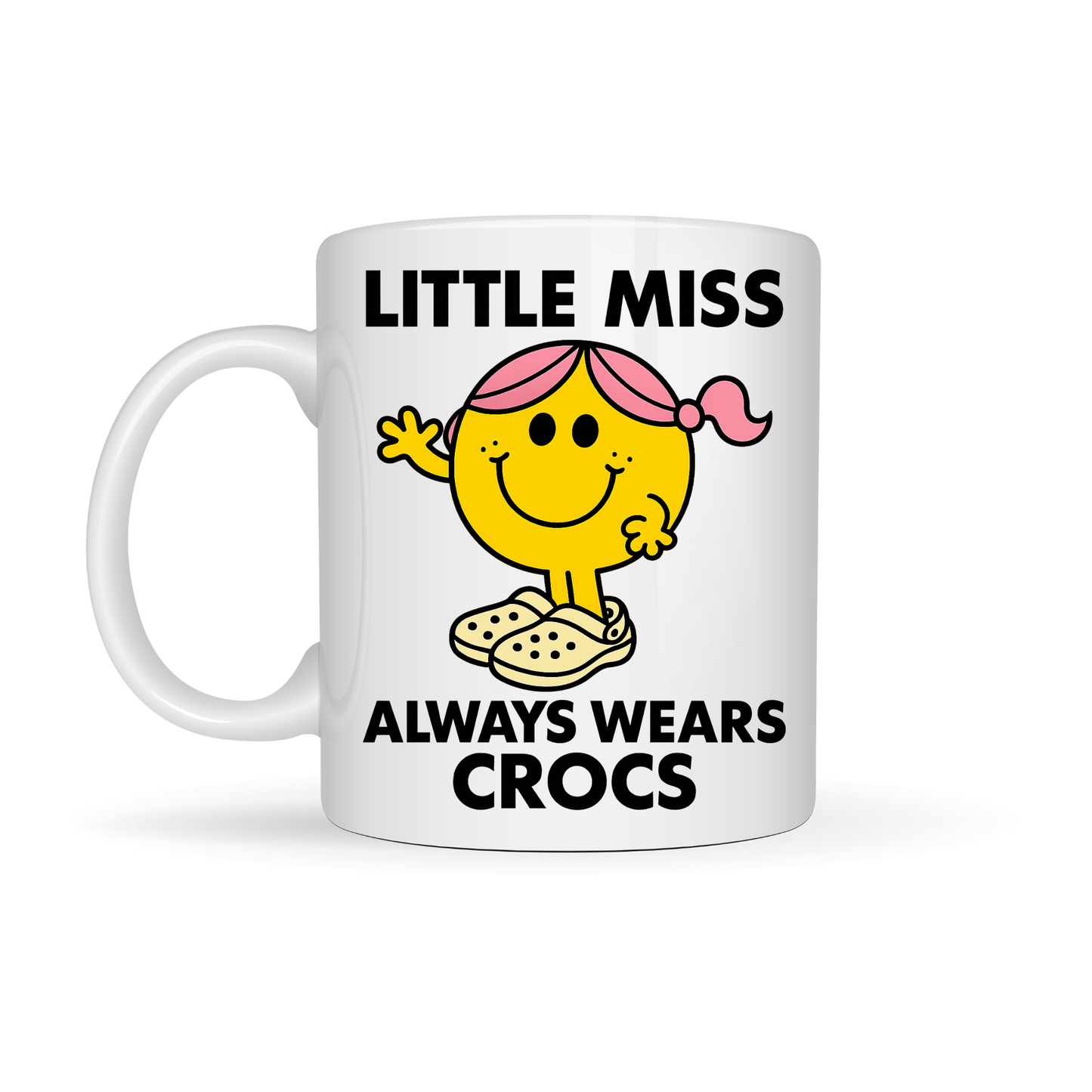 Little Miss Always Wears Crocs