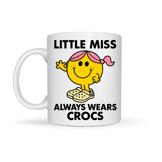 Little Miss Always Wears Crocs