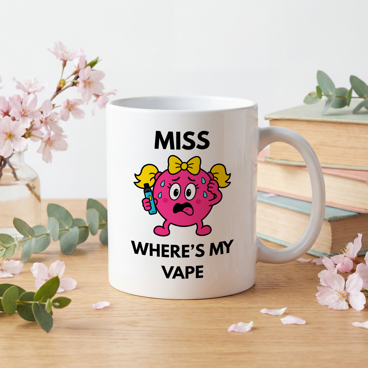 Miss Where's My Vape - 11oz Ceramic Mug