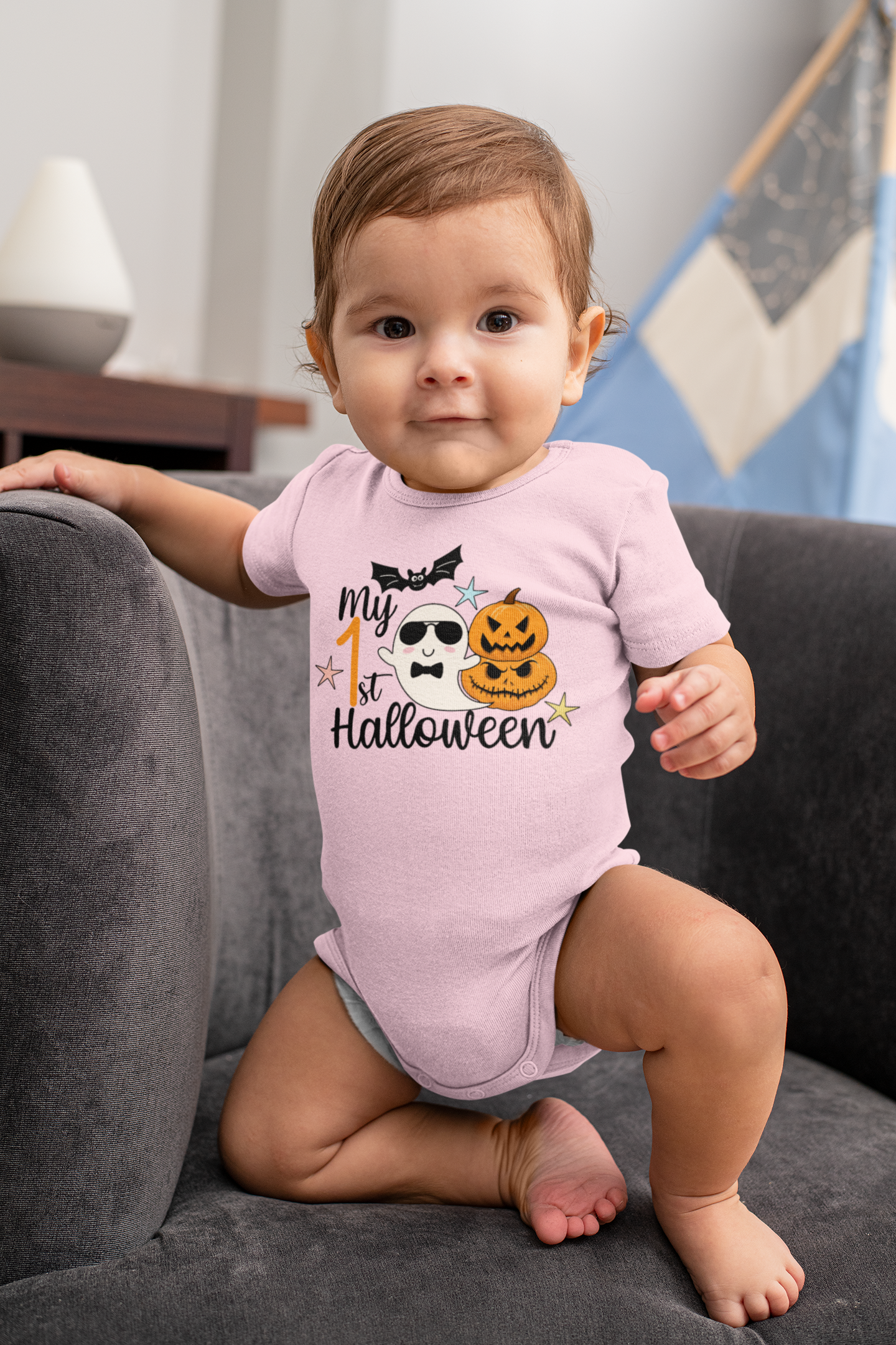 Mt First Halloween - Baby Vest