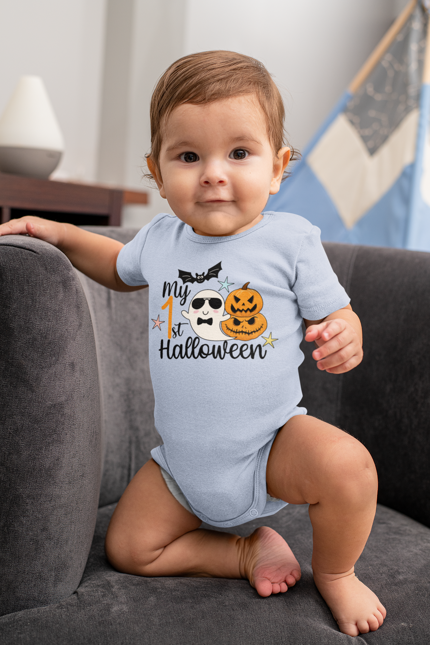 Mt First Halloween - Baby Vest