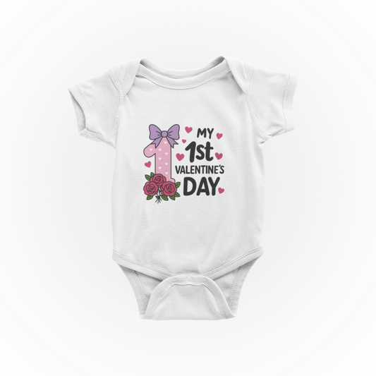 My 1st Valentines Day - Baby Vest