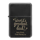 Personalised 'World's Greatest Dad' Black Lighter